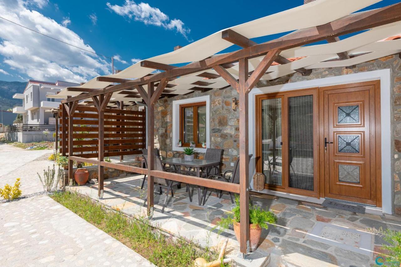 Eleni'S Stone House Villa Skala Potamia  Bagian luar foto
