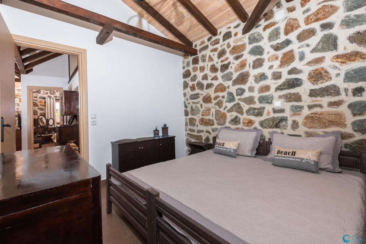 Eleni'S Stone House Villa Skala Potamia  Bagian luar foto
