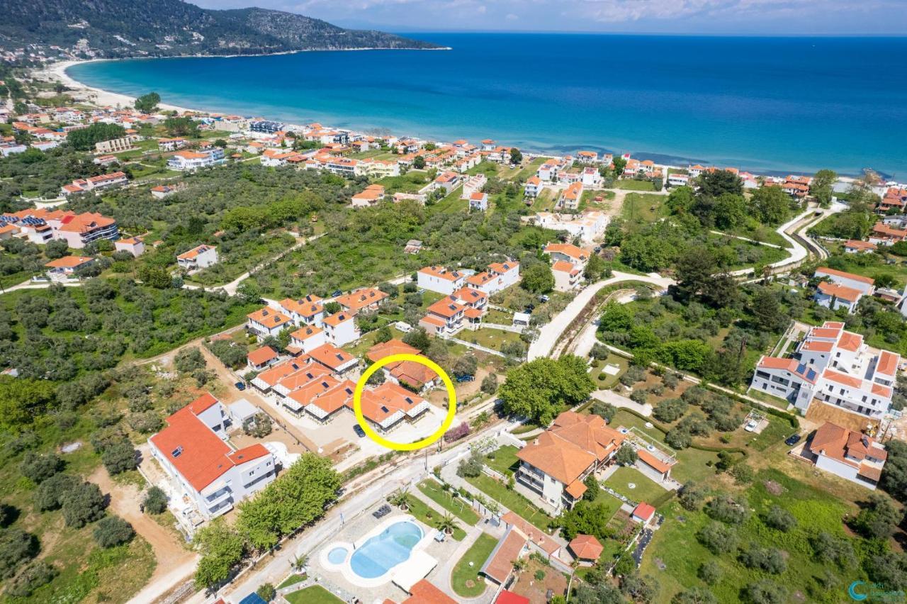 Eleni'S Stone House Villa Skala Potamia  Bagian luar foto