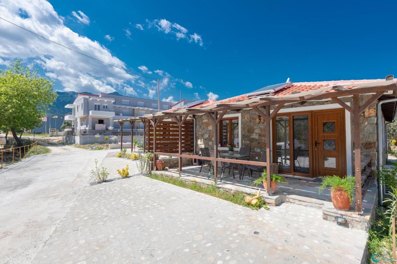 Eleni'S Stone House Villa Skala Potamia  Bagian luar foto