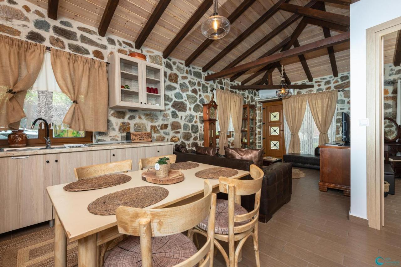 Eleni'S Stone House Villa Skala Potamia  Bagian luar foto