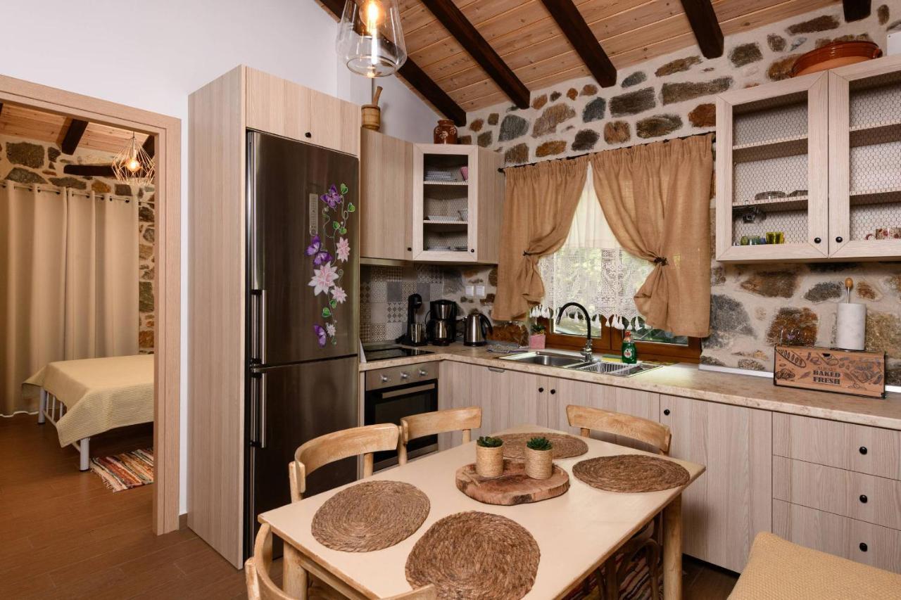 Eleni'S Stone House Villa Skala Potamia  Bagian luar foto